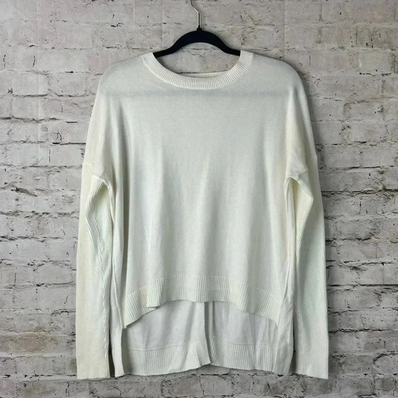 Athleta Women's Small Highland Crossback Sweater Ivory 291884 SOLD OUT Sm S - Picture 2 of 10